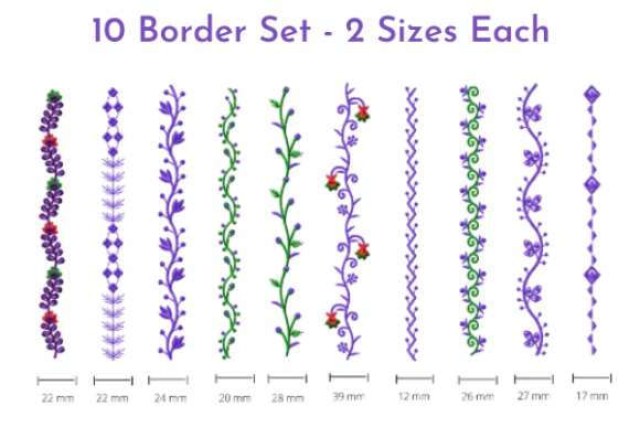 Border Set: A Designer’s Review for Handmade Gifts