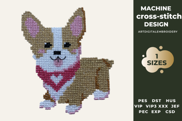 Corgi Dog Cross Stitch: A Designer’s Holiday Review