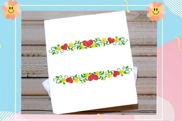 Flower Heart Border: A Designer’s Review for Craft Fairs