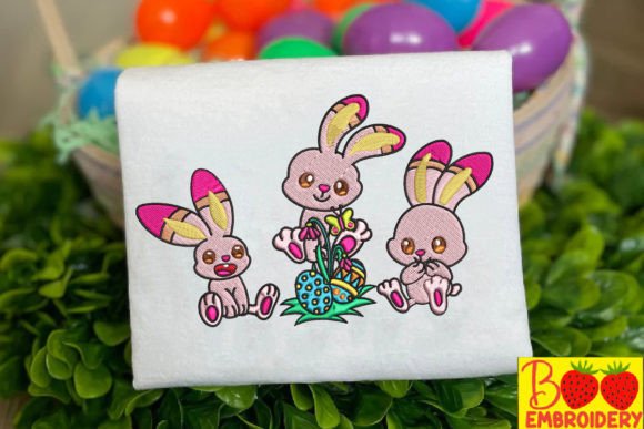 Review: Three Pink Rabbits Easter Day Design