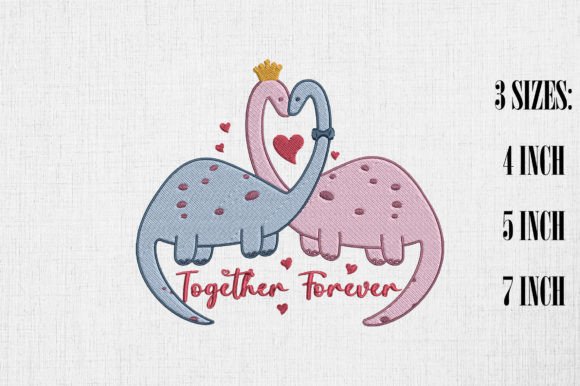 Review: Together Forever Couple Dinosaur Design