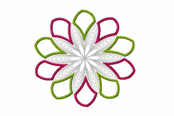 Reviewing Flower Gimp Applique for Modern Projects