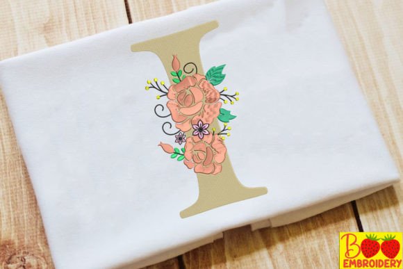 Reviewing Letter I and Flower for Boutique Sweatshirts