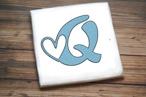 Reviewing Letter Q with Beautiful Heart for Holiday Sales